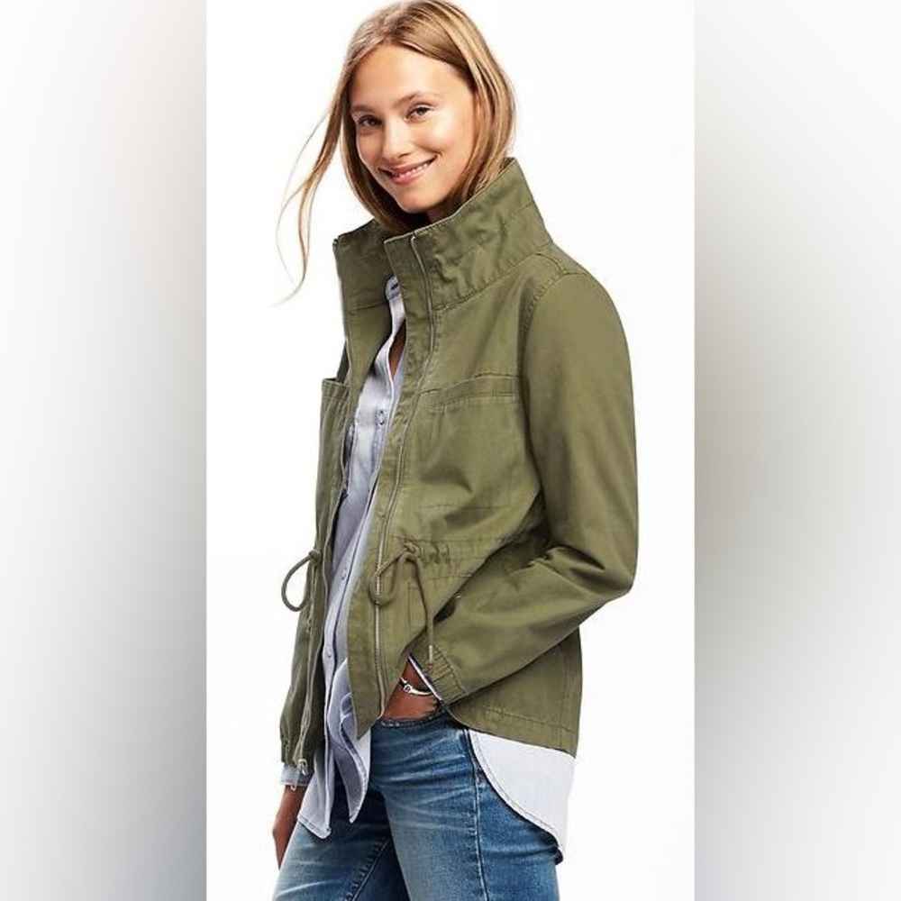 Old Navy Women's Twill Field Utility Jacket